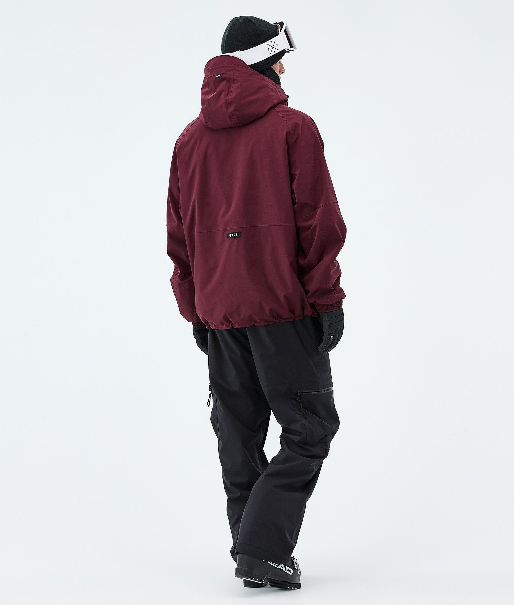Dope Apex/Apex スキーウェアセット メンズ Burgundy/Black | Dopesnow.com