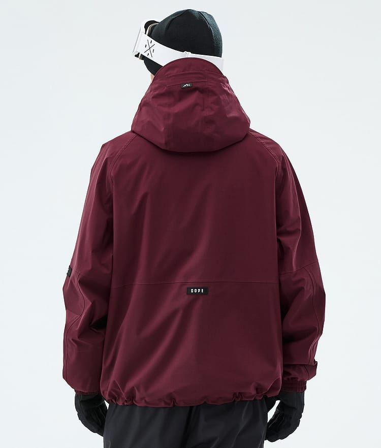 Apex Ski Jacket Men Burgundy, Image 6 of 9