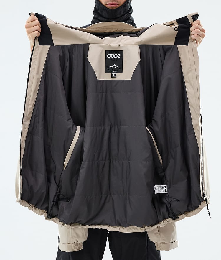 Apex Ski Jacket Men Sand, Image 9 of 9