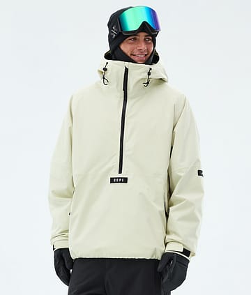 Arnok Skijakke Herre Dirty White