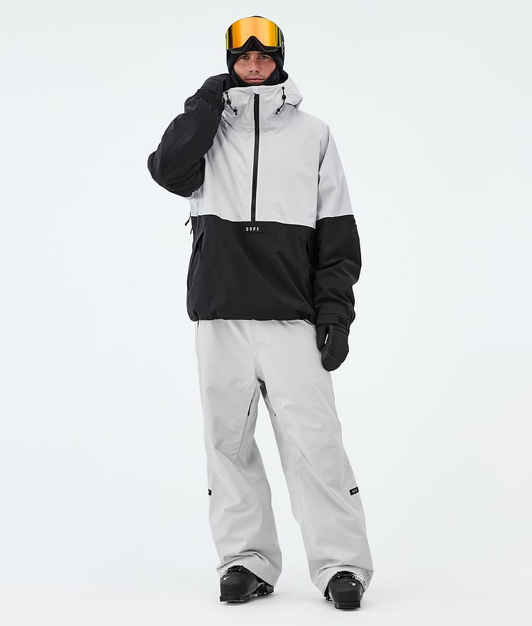 Arnok Ski Jacket Men Light Grey/Black, Image 2 of 8