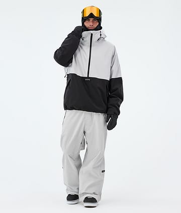 Arnok Outfit de Snowboard Hombre Light Grey/Black