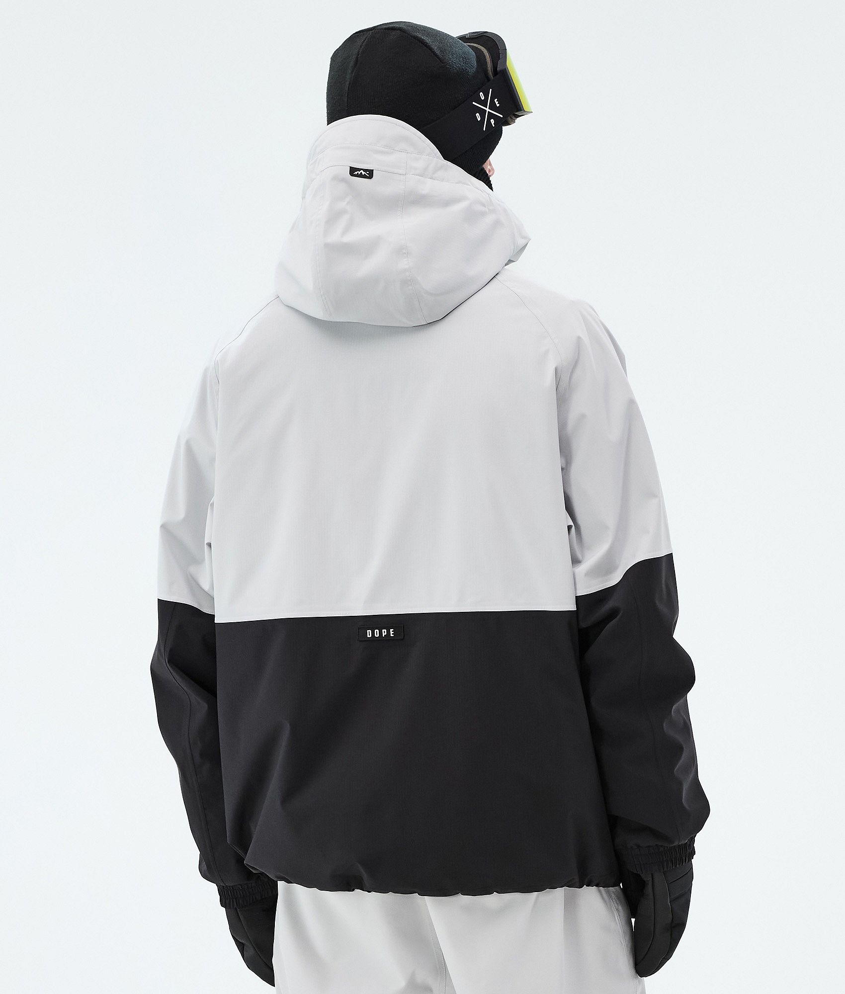 Dope Arnok スノーボードジャケット メンズ Light Grey/Black - グレー