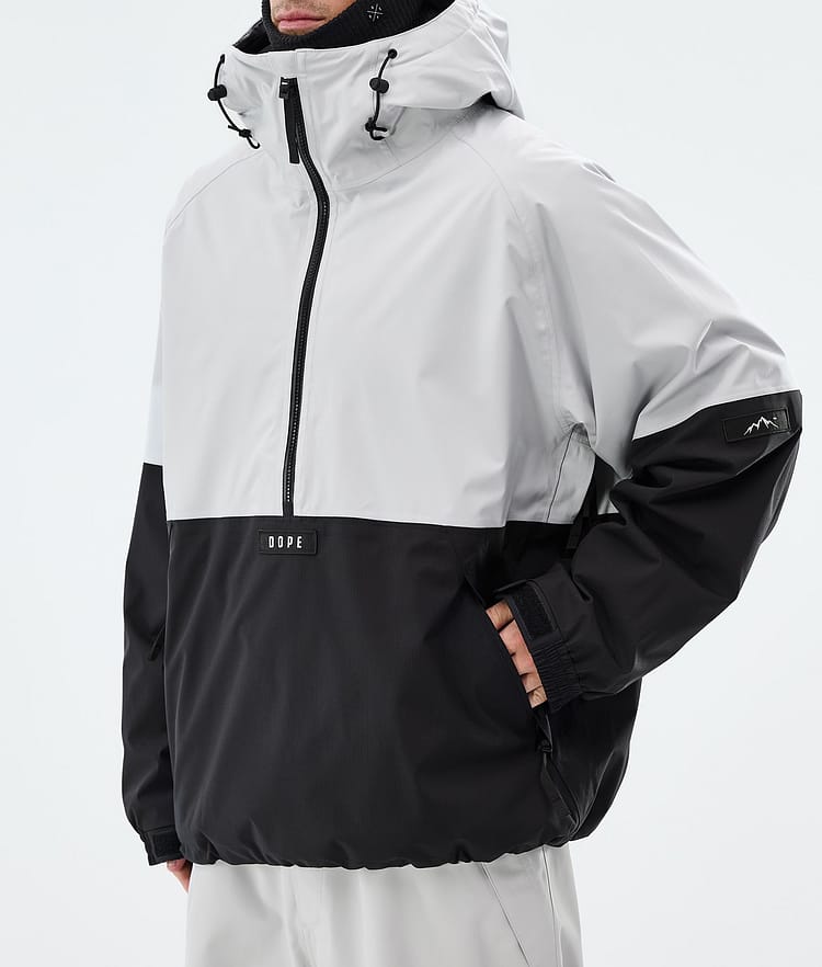 Arnok Ski Jacket Men Light Grey/Black, Image 7 of 8