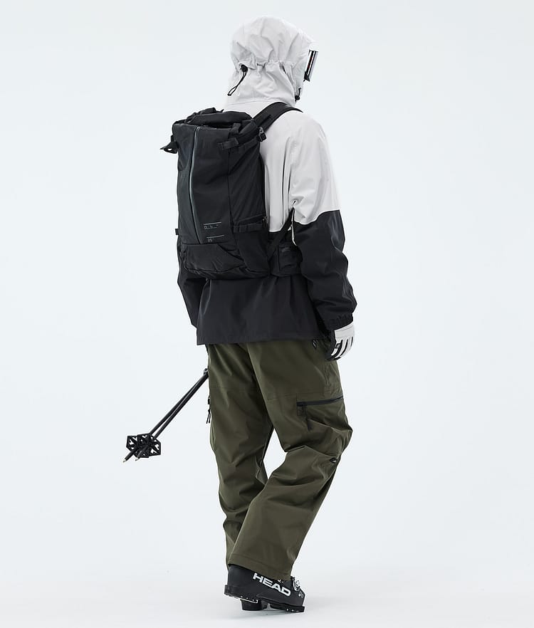 Arnok Skidoutfit Herr Light Grey/Black/Olive Green, Image 2 of 2