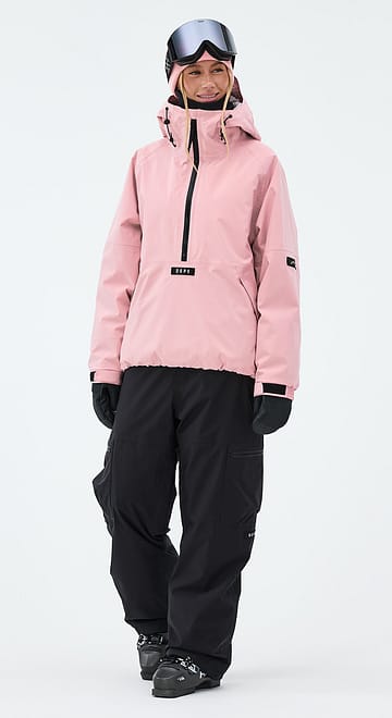 Arnok W Ski Outfit Women Soft Pink/Black