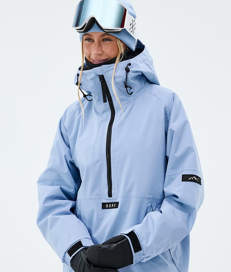 Arnok W Snowboard Jacket Women Light Blue, Image 4 of 8