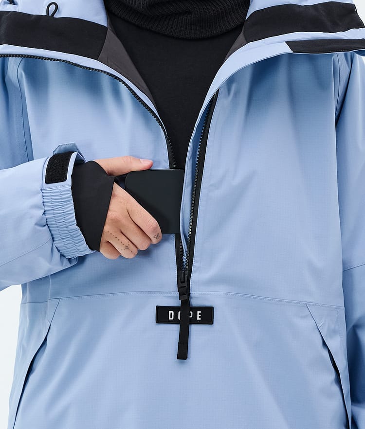 Arnok W Snowboard Jacket Women Light Blue, Image 8 of 8