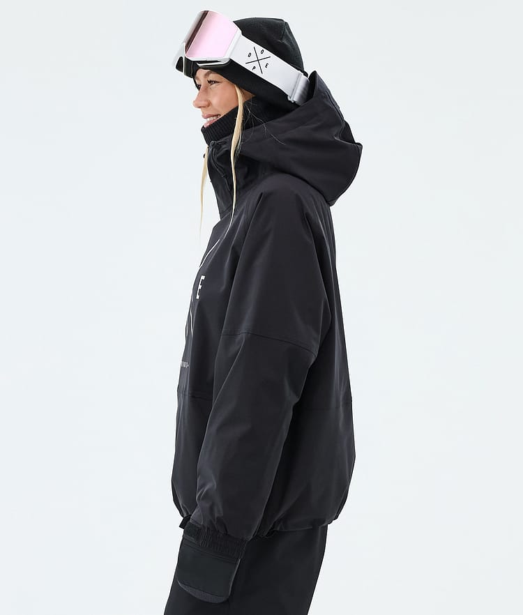 Halo W Snowboard Jacket Women 2X-Up Black, Image 5 of 7