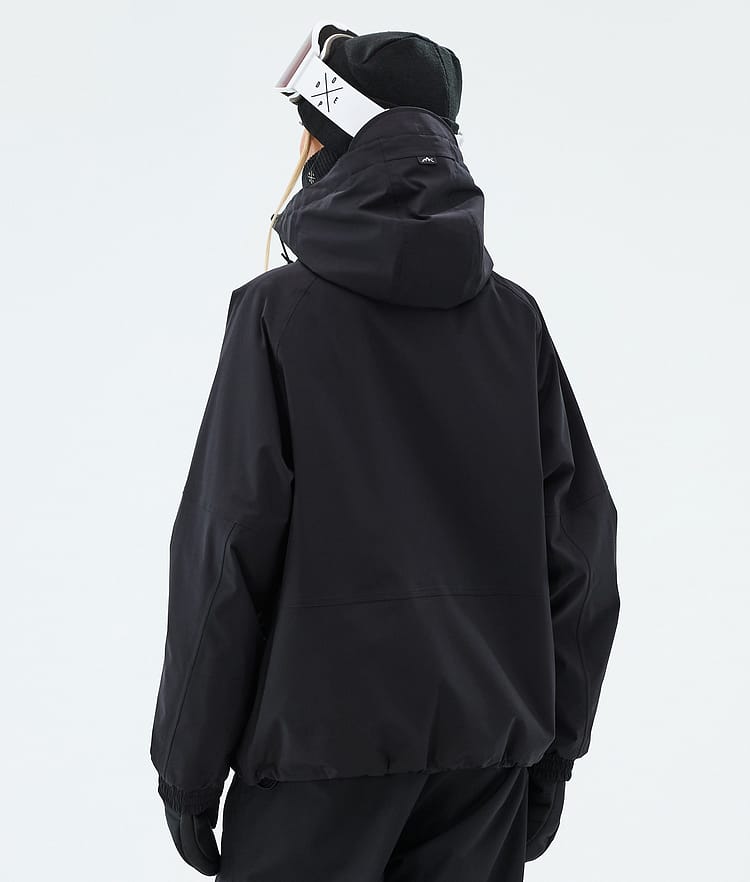Halo W Snowboard Jacket Women 2X-Up Black, Image 6 of 7