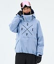 Dope Halo W Snowboard Jacket Women 2X-Up Light Blue