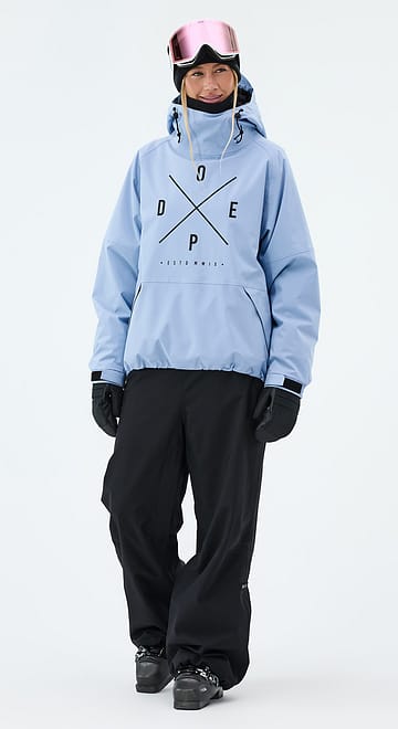 Halo W Ski Outfit Women Light Blue/Black