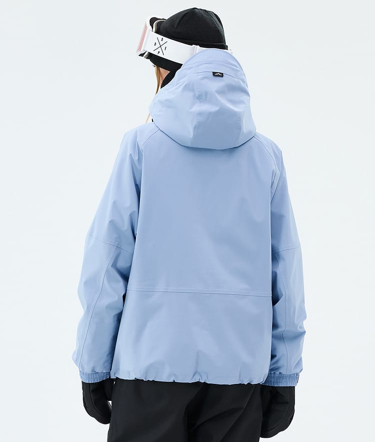 Halo W Ski Jacket Women 2X-Up Light Blue, Image 6 of 7