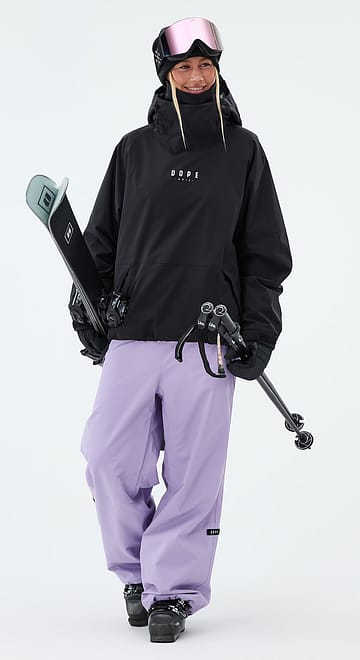 Halo W Ski Outfit Women Black/Faded Violet