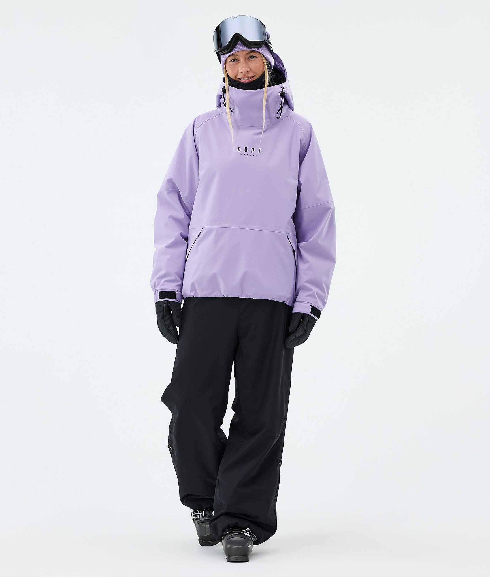 Dope Halo W/Big W スキーウェアセット レディース Faded Violet/Black