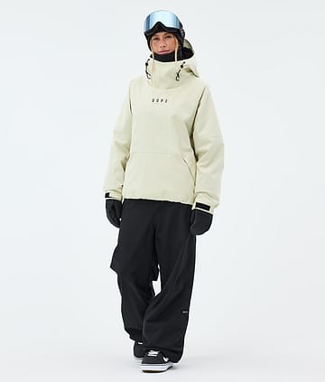 Halo W Outfit Snowboard Femme Dirty White/Black