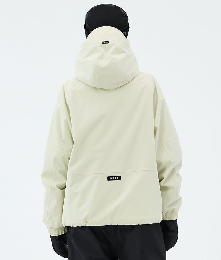 Halo W Snowboard Jacket Women OG Dirty White, Image 6 of 7
