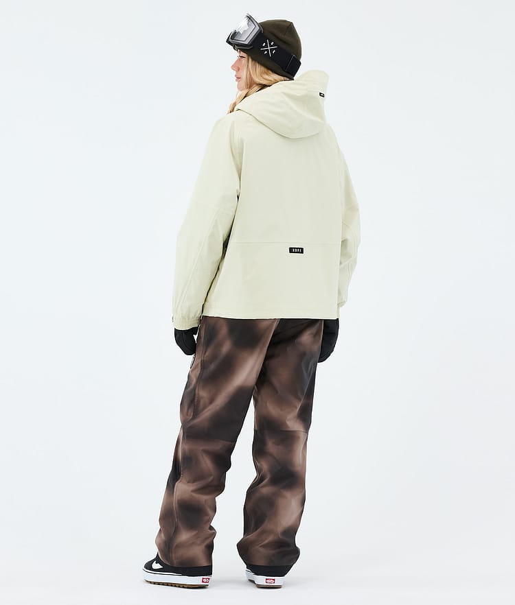 Halo W Outfit Snowboard Femme Dirty White/Brown Tiedye, Image 2 of 2