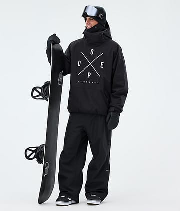 Halo Outfit de Snowboard Hombre Black