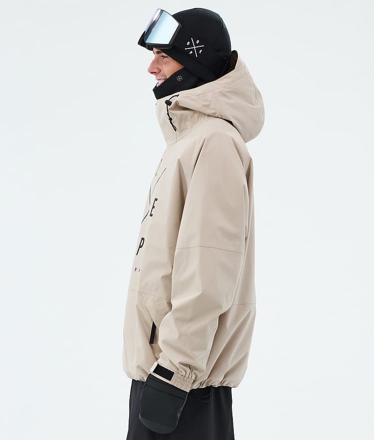 Halo Snowboard Jacket Men 2X-Up Sand, Image 5 of 7