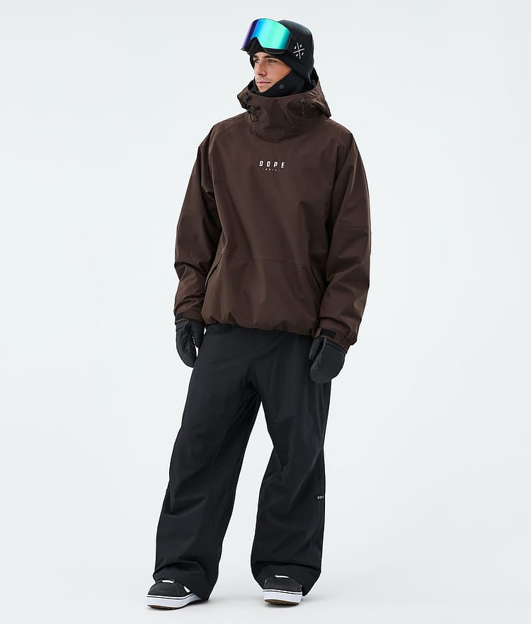 Halo Snowboard Jacket Men OG Dark Brown, Image 2 of 7