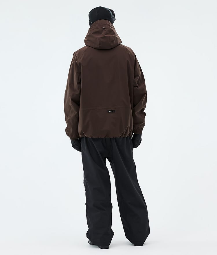 Halo Snowboard Jacket Men OG Dark Brown, Image 3 of 7