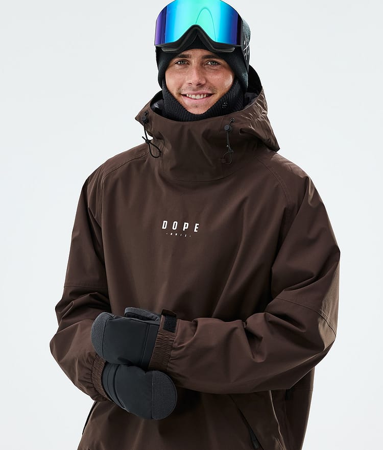 Halo Snowboard Jacket Men OG Dark Brown, Image 4 of 7