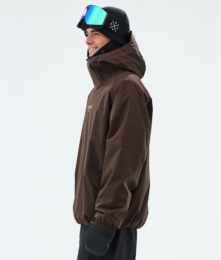 Halo Snowboard Jacket Men OG Dark Brown, Image 5 of 7