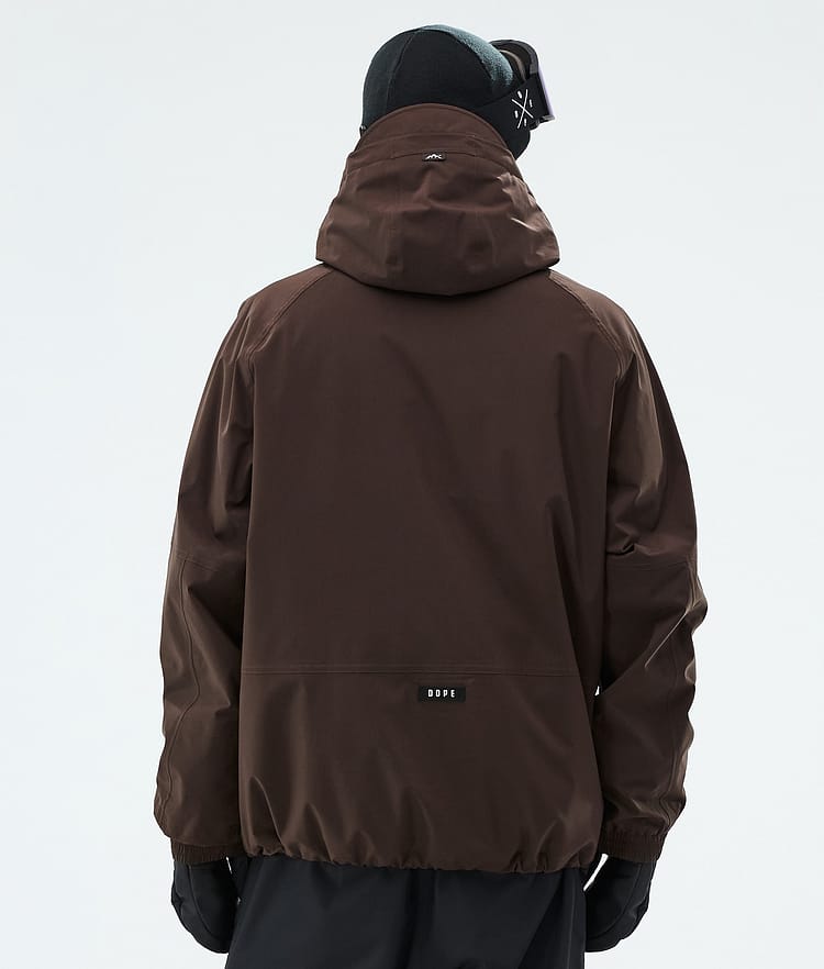 Halo Snowboard Jacket Men OG Dark Brown, Image 6 of 7