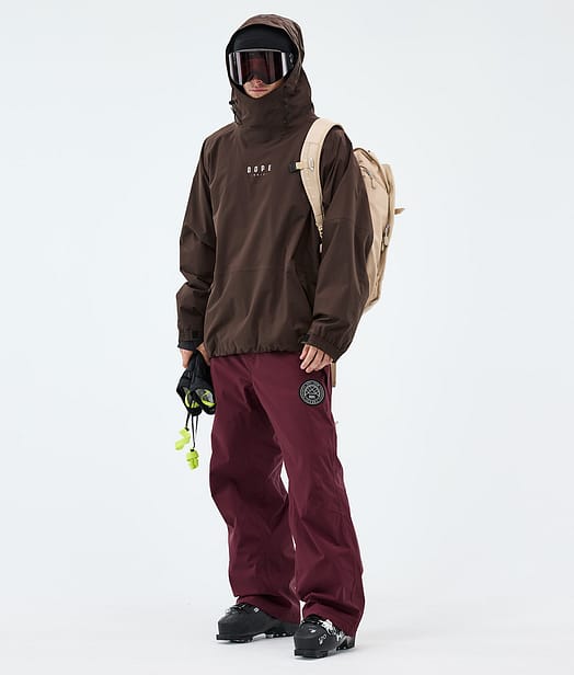 Halo Outfit Ski Dark Brown/Burgundy