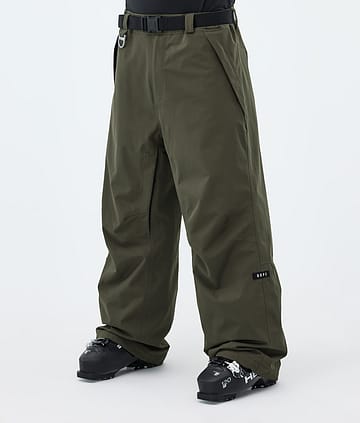 Big Ski Pants Men Olive Green