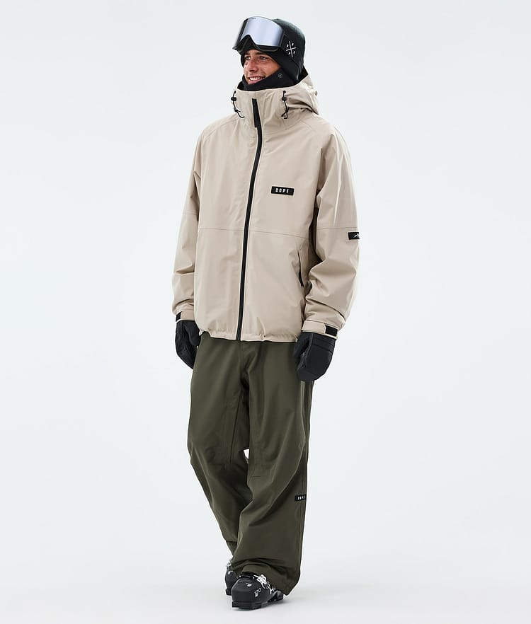 Big Ski Pants Men Olive Green, Image 2 of 5