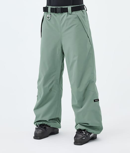 Big W Pantalon de Ski Femme Faded Green