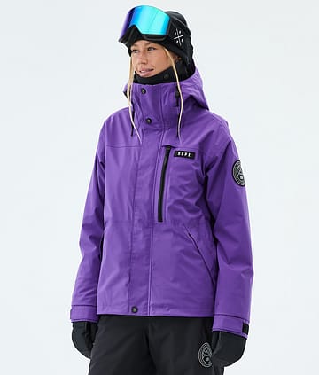 Blizzard W Full Zip Skijacke Damen Vivid Purple