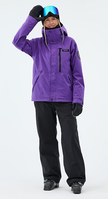 Blizzard W Full Zip Ski Outfit Women Vivid Purple/Black