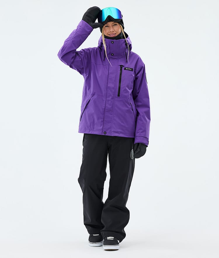 Blizzard W Full Zip Snowboard Jacket Women Vivid Purple, Image 2 of 9