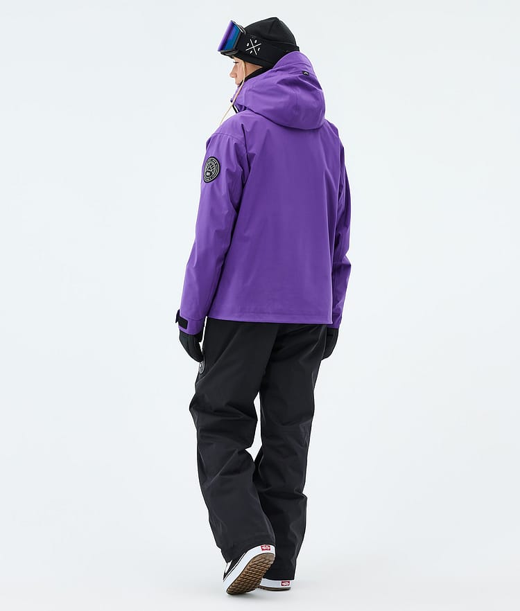 Blizzard W Full Zip Snowboard Jacket Women Vivid Purple, Image 3 of 9