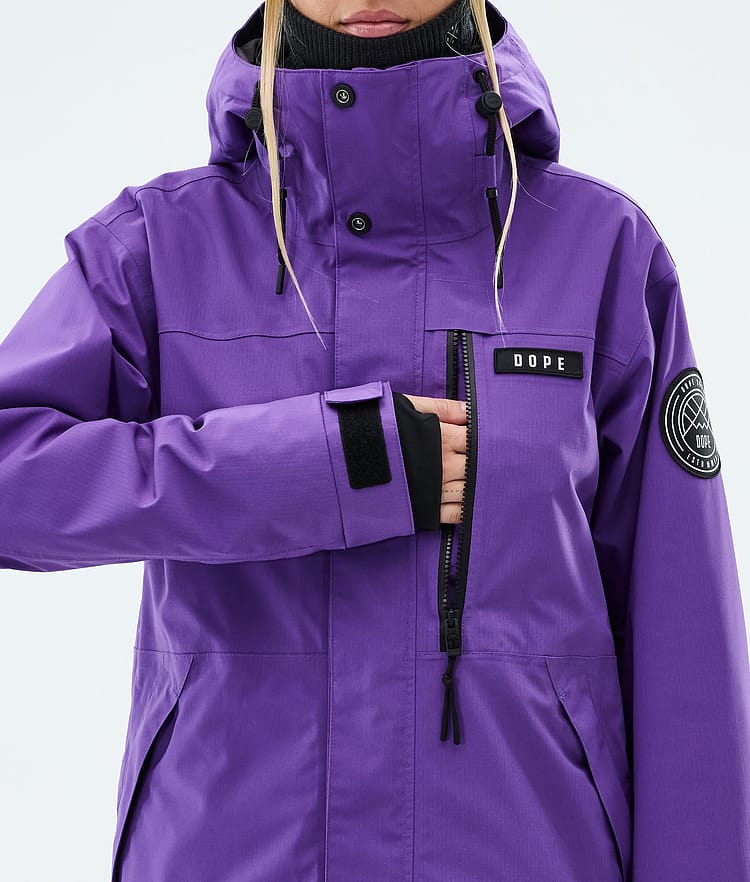 Blizzard W Full Zip Snowboard Jacket Women Vivid Purple, Image 8 of 9