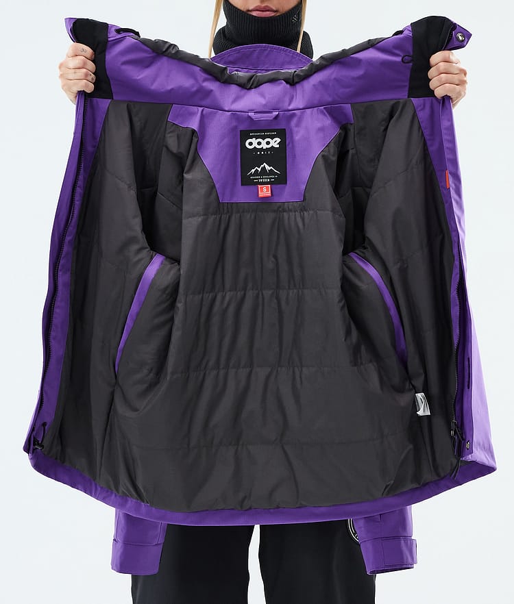 Blizzard W Full Zip Snowboard Jacket Women Vivid Purple, Image 9 of 9
