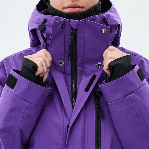 Front Zipper with Double Plackets