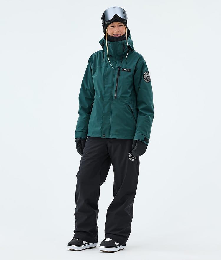 Blizzard W Full Zip Snowboard Jacket Women Bottle Green, Image 2 of 9