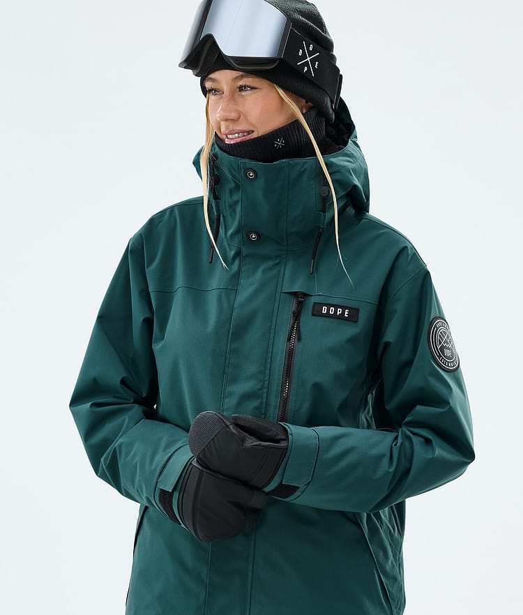 Blizzard W Full Zip Snowboard Jacket Women Bottle Green, Image 4 of 9