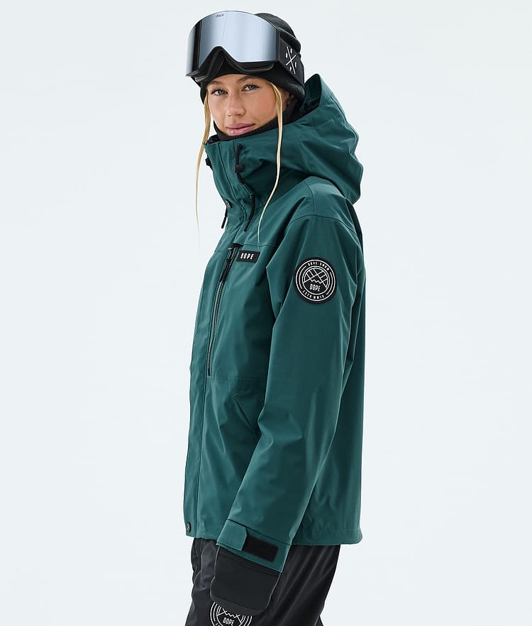 Blizzard W Full Zip Snowboard Jacket Women Bottle Green, Image 5 of 9