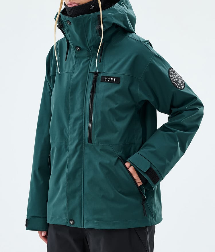 Blizzard W Full Zip Snowboard Jacket Women Bottle Green, Image 7 of 9