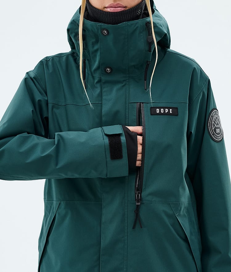 Blizzard W Full Zip Snowboard Jacket Women Bottle Green, Image 8 of 9