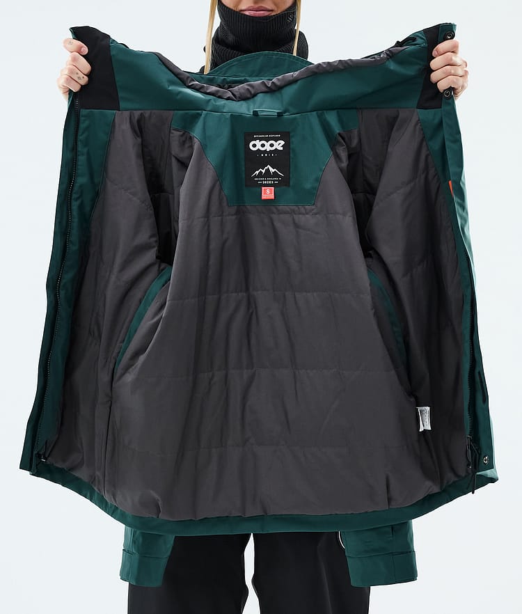 Blizzard W Full Zip Ski Jacket Women Bottle Green, Image 9 of 9