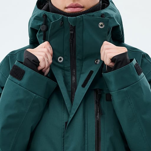 Front Zipper with Double Plackets