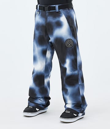 Blizzard Snowboard Pants Men Dark Blue Tiedye