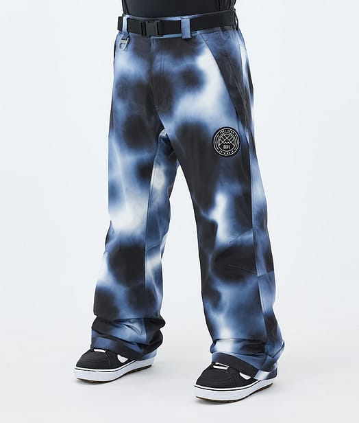 Blizzard Snowboardhose Herren Dark Blue Tiedye
