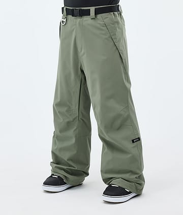 Big Snowboard Pants Men Moss Green